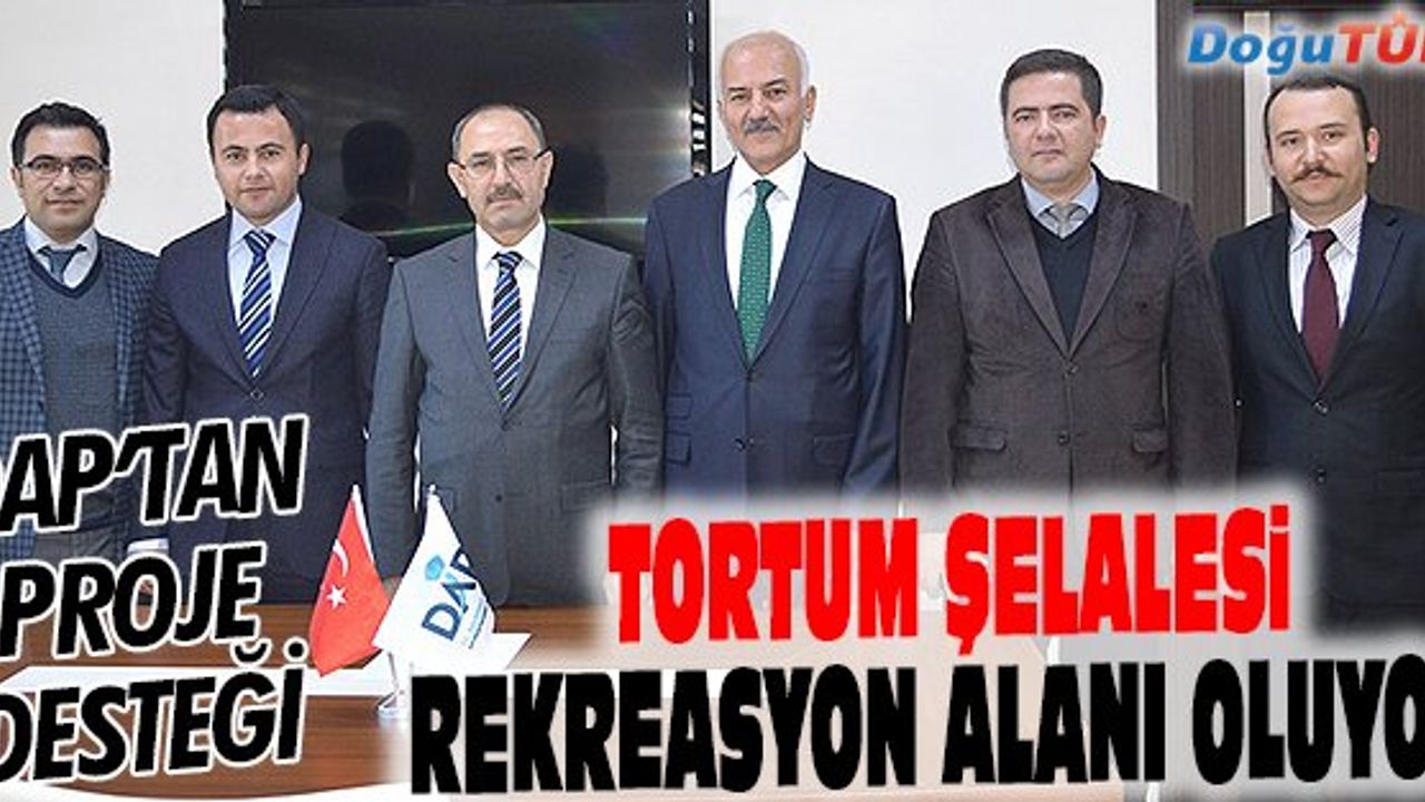 TORTUM ŞELALESİ’NE REKREASYON ALANI İÇİN İLK ADIM