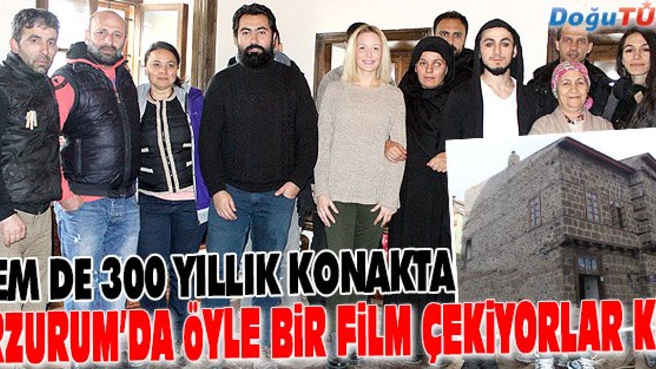 300 YILLIK KONAKTA HOLLYWOOD'A ADAY FİLM ÇEKİYORLAR
