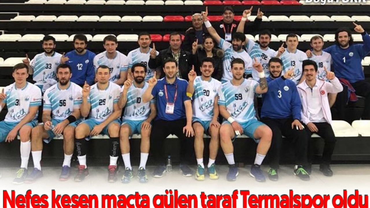 NEFES KESEN MAÇTA GÜLEN TARAF TERMALSPOR OLDU