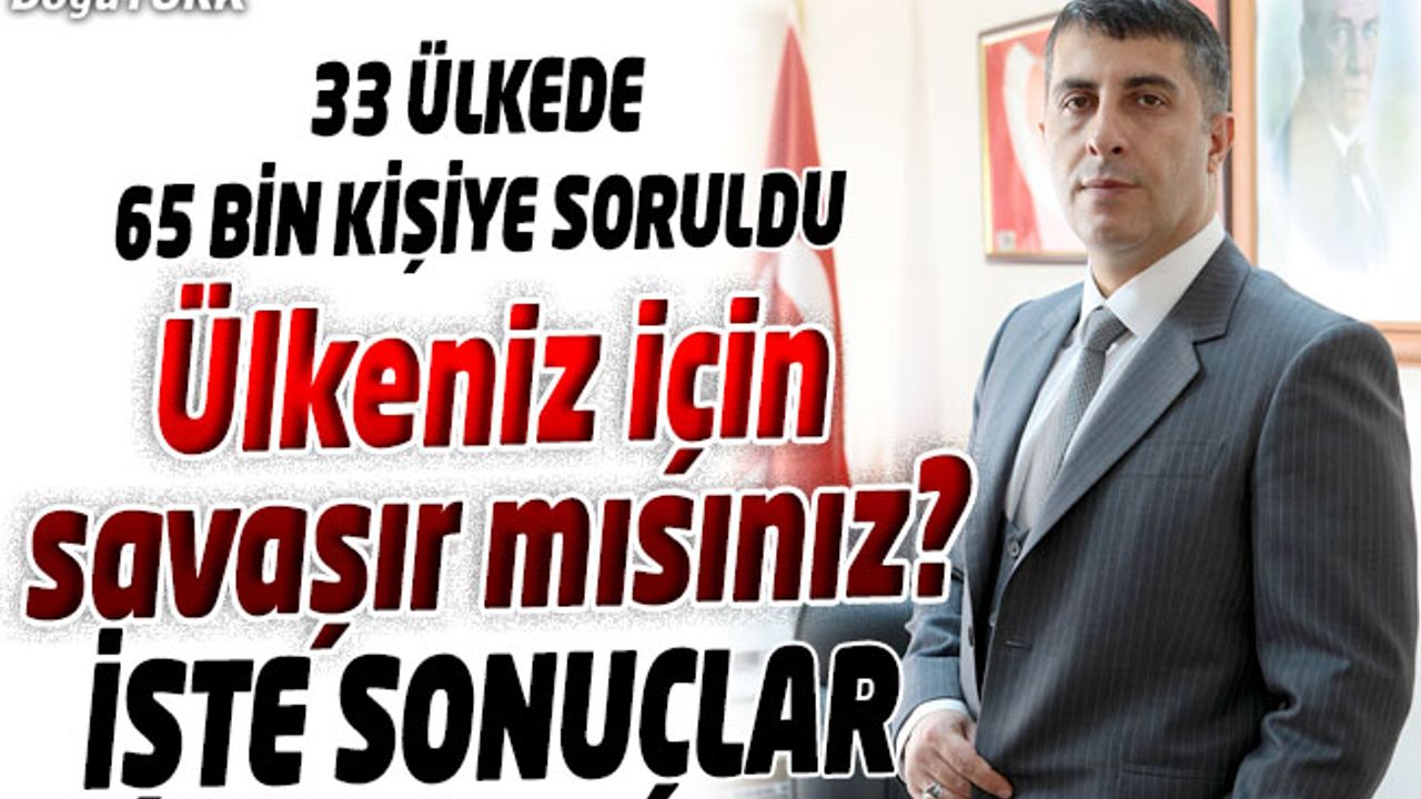AVRUPA’DA 33 ÜLKEDE 65 BİN KİŞİYE SORULDU: İLGİNÇ SONUÇLAR…