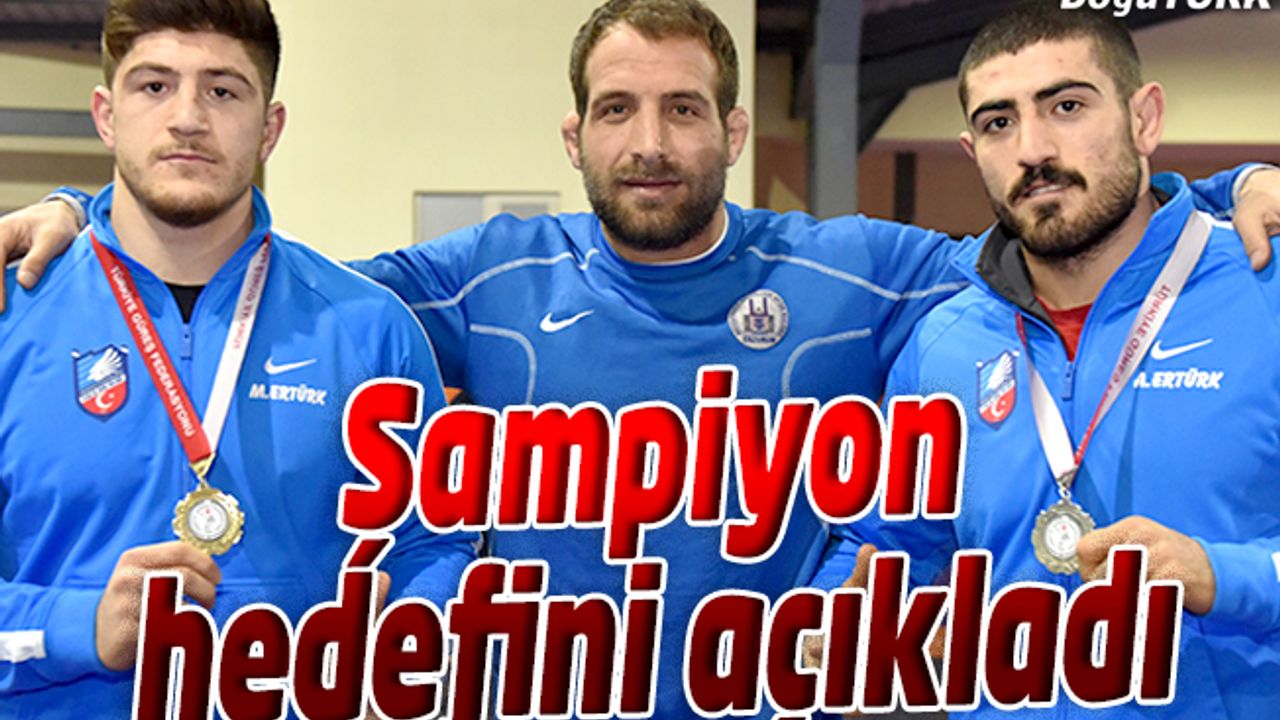 BÜYÜKŞEHİR’İN PEHLİVANI ERTÜRK: HEDEFİM TOKYO 2020