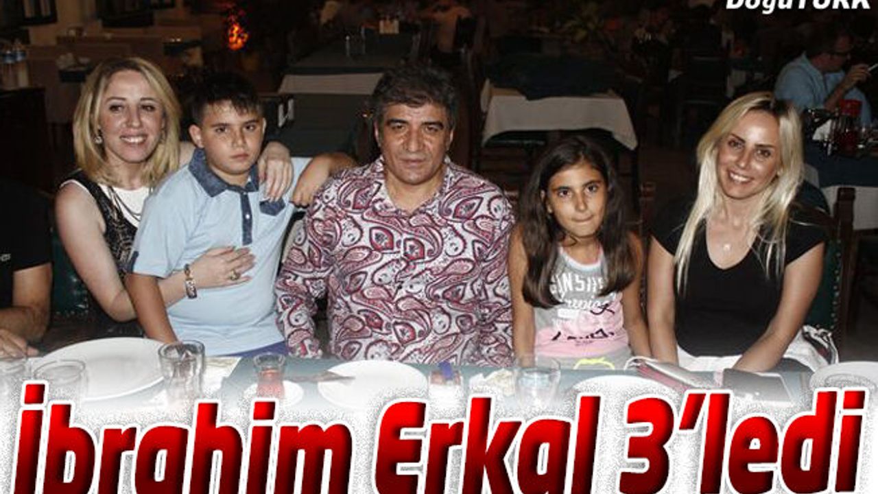 İBRAHİM ERKAL, 3’ÜNCÜ KEZ BABA OLDU