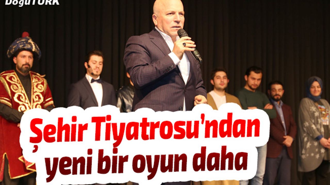 ŞEHİR TİYATROSU’NDAN YENİ BİR OYUN DAHA
