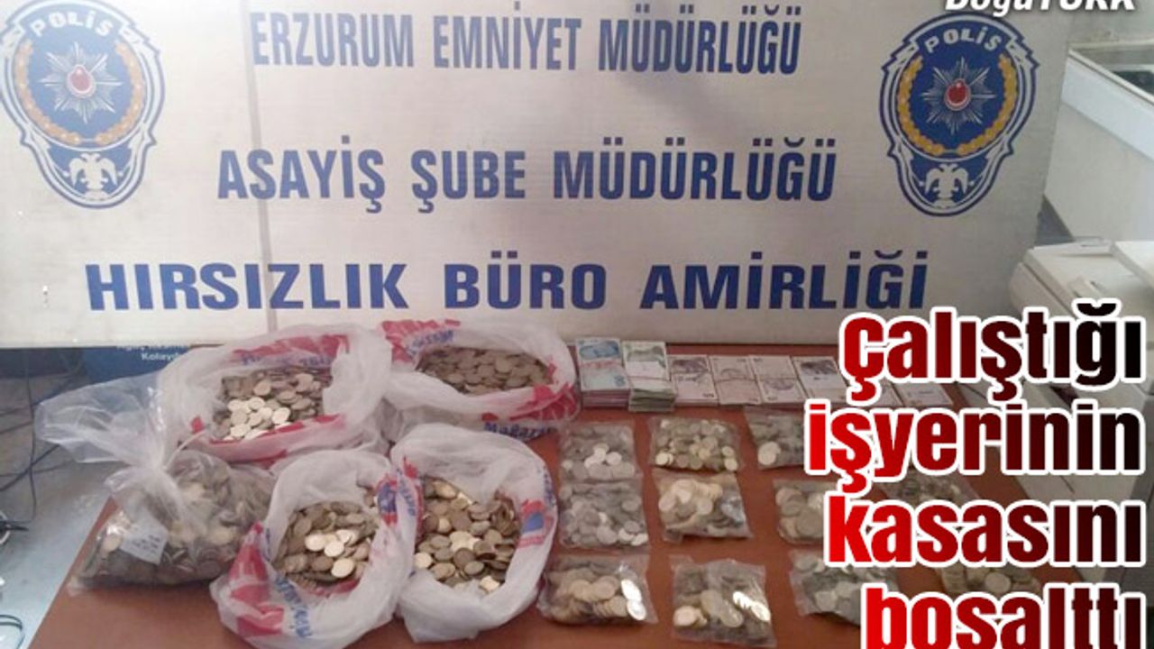 Çalıştığı işyerinden 15 bin lira çaldı, ‘pişmanım’ dedi