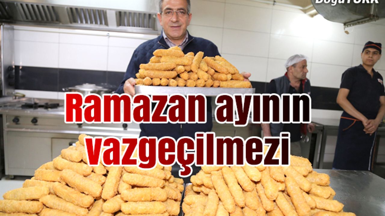 Dadaşların ‘tatlı dolması’ en çok ramazanda tüketiliyor