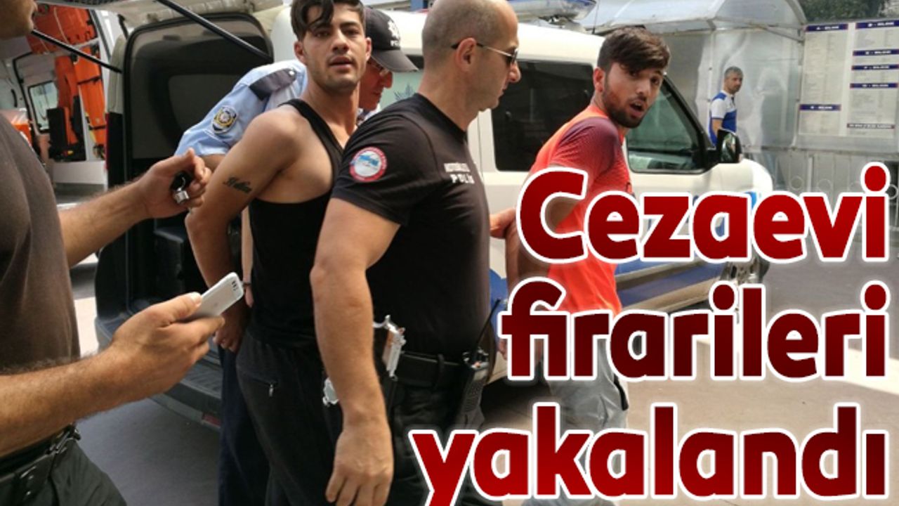 Erzurum Cezaevi'nden firar eden 2 kişi İzmit’te yakalandı