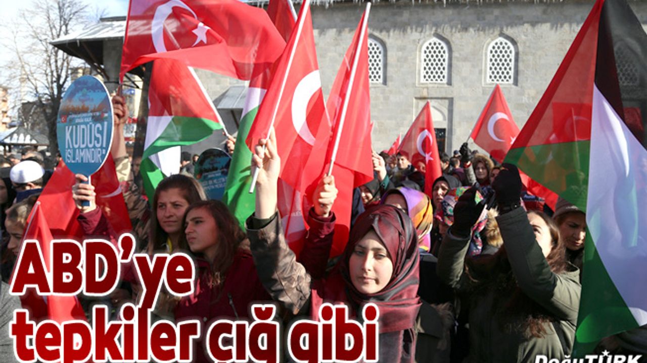 ABD’nin Kudüs'ü İsrail'in başkent olarak tanımasına tepkiler büyüyor