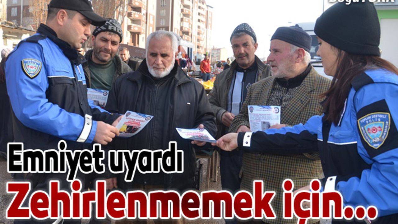 Zehirlenmemek için yatmadan önce sobaya yakıt atmayın