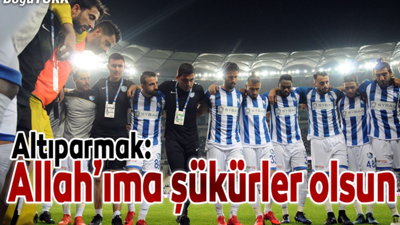Altıparmak: Erzurumspor'u layık olduğu yere taşıdık