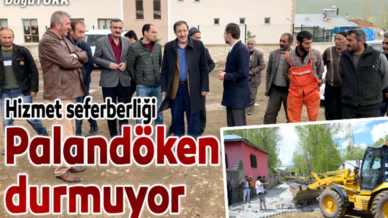 Palandöken Belediyesi, kaldığı yerden devam ediyor