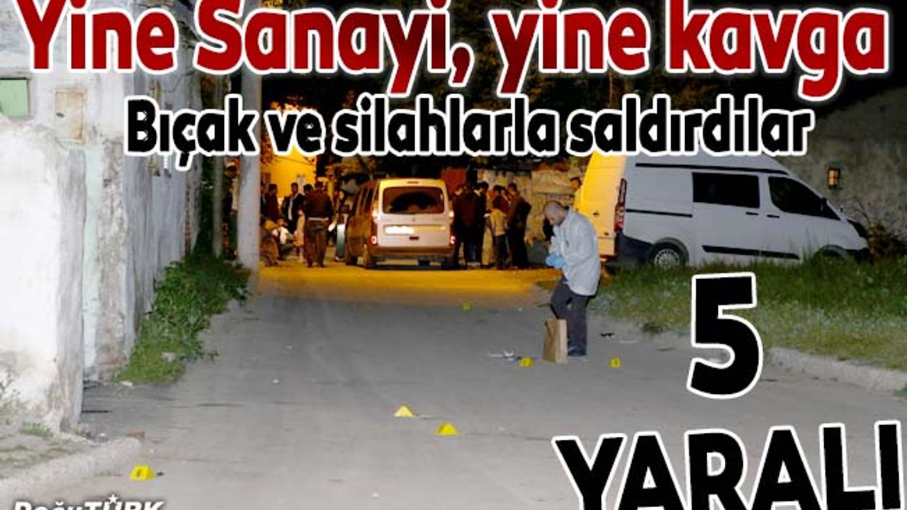 Erzurum'da bıçaklı ve silahlı kavga: 5 yaralı