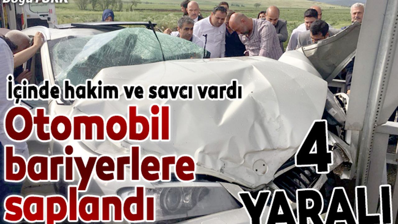 Erzurum’da zincirleme trafik kazası: 4 yaralı