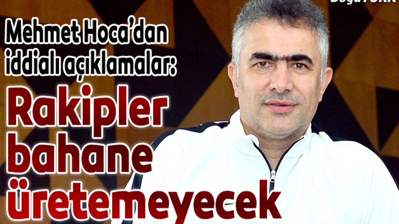 Altıparmak: Bizim en büyük avantajımız taraftarımız