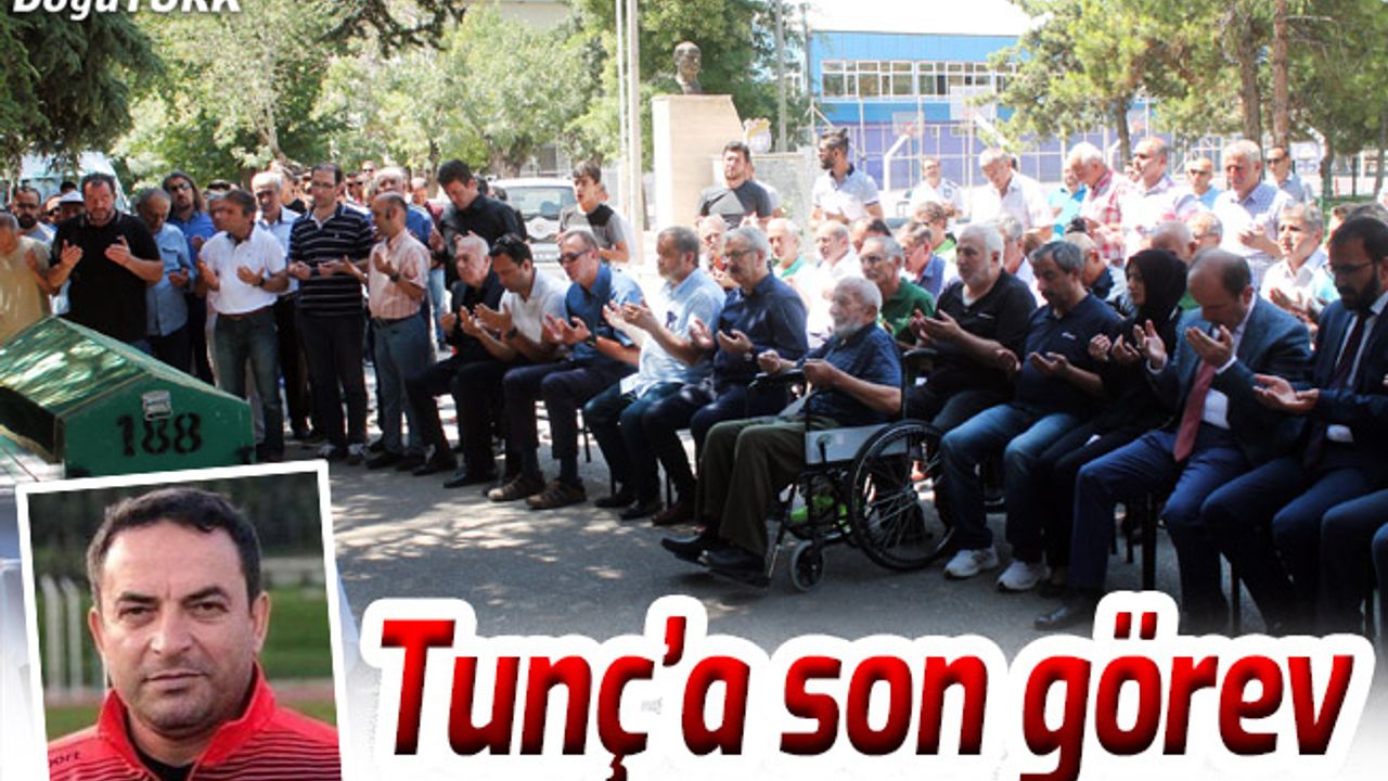 Milli Takım Antrenörü Tunç'a son görev