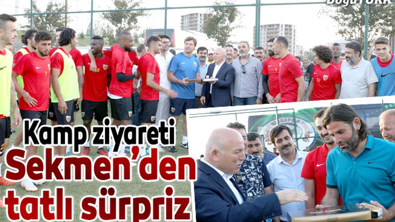 Sekmen: Erzurum sporda da kalkınma dönemi yaşıyor
