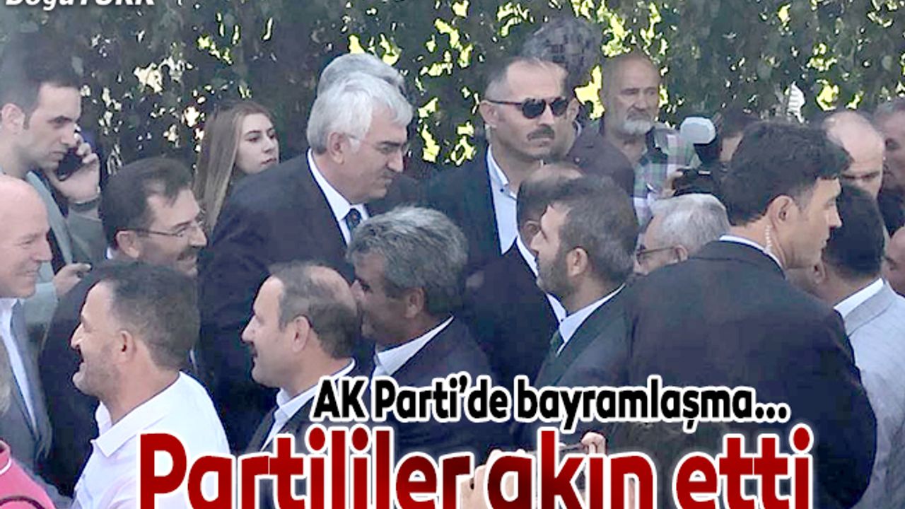 AK Parti Erzurum İl Başkanlığı'ndan bayramlaşma programı