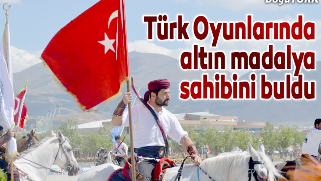 Türk Oyunlarında altın madalya Kadir Turan'ın oldu