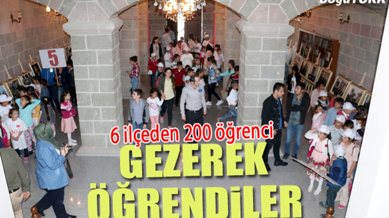 "Kültürümü ve Tarihimi Gezerek Öğreniyorum"