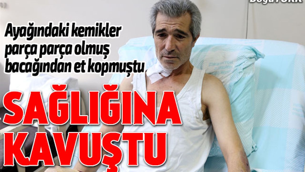 Doku nakli ile bacağı kesilmekten kurtuldu