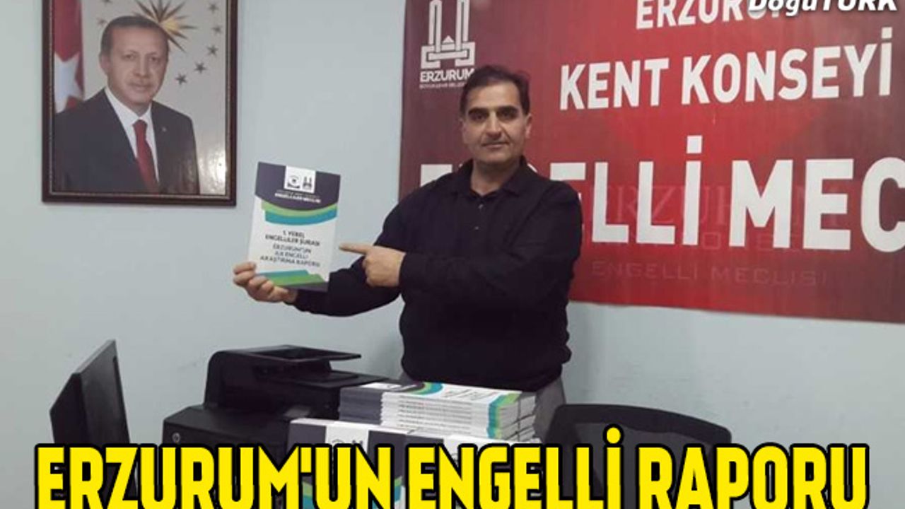 Erzurum'da engellilerle ilgili araştırma kitaplaştırıldı