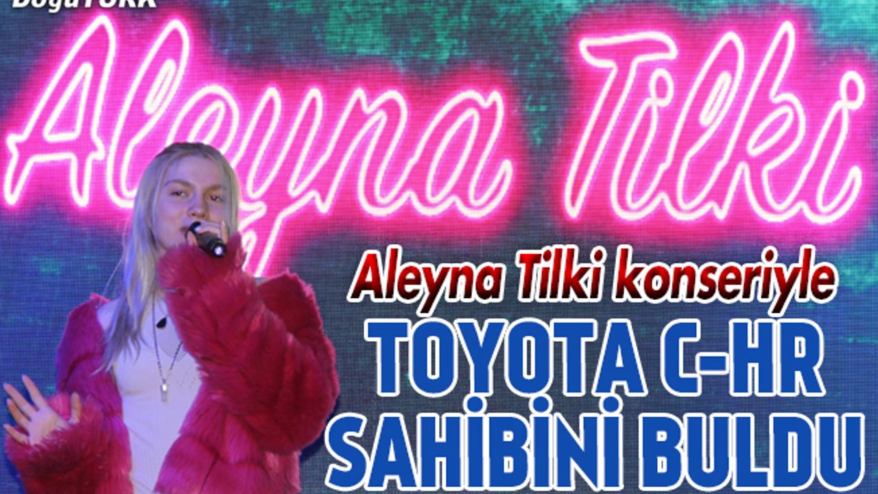 Forum Erzurum’un araç çekilişine Aleyna Tilki damgasını vurdu