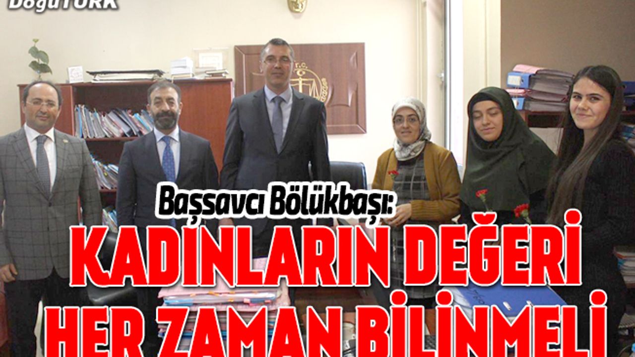 Erzurum Adliyesi’nde Dünya Kadınlar Günü programı