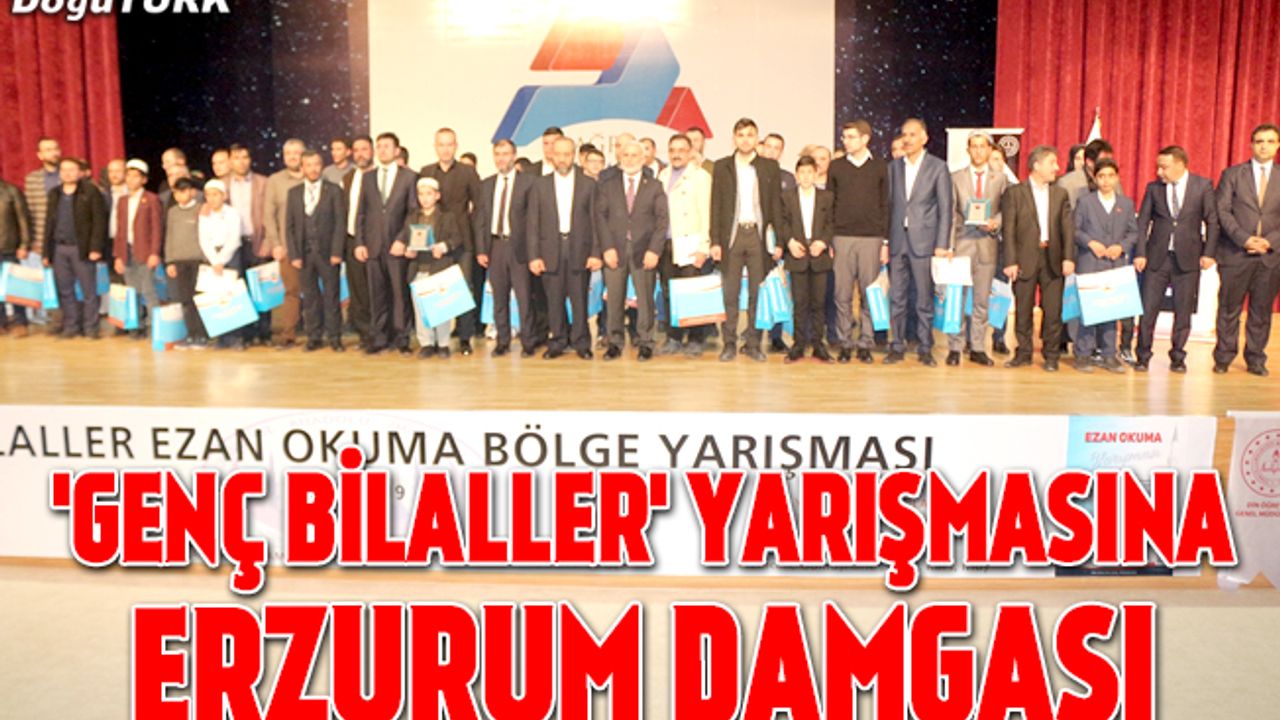 "Genç Bilaller Ezan Okuma Yarışması" bölge finali yapıldı