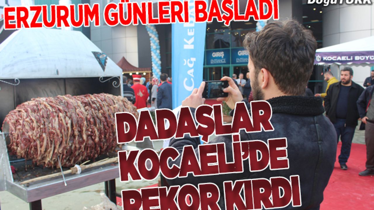 Erzurumlular Kocaeli'de rekor kırdı