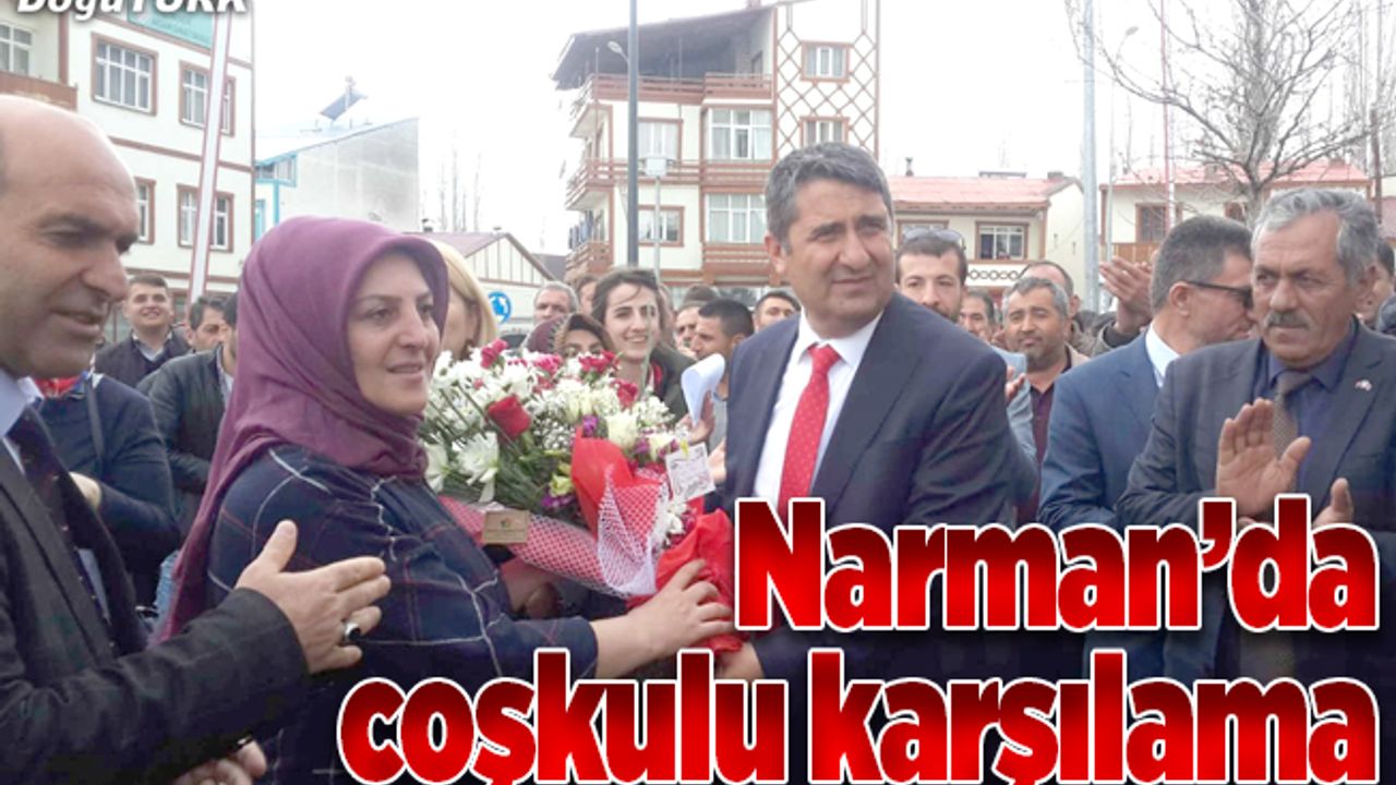Narman Belediye Başkanı Eser’e yoğun ilgi