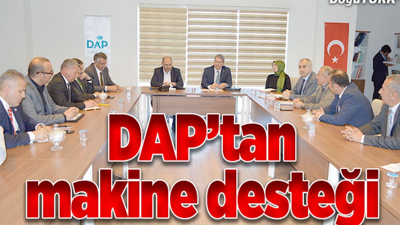 DAP İdaresi, şeker pancarına makine desteği verecek