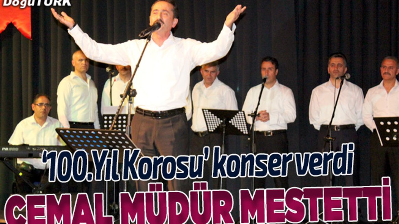 100. yılında "100.Yıl Korosu" konser verdi