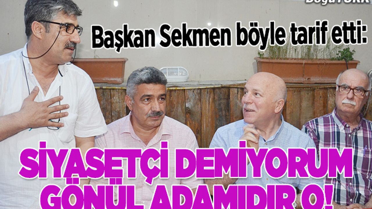 "Binali Bey, İstanbul'da güzel hizmetler verecek"