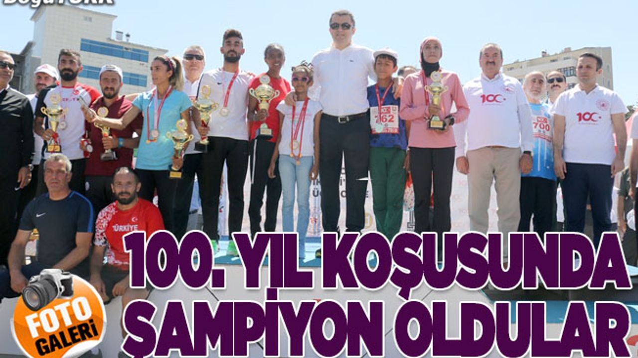 100. Yıl Yol Koşusunun şampiyonları belli oldu