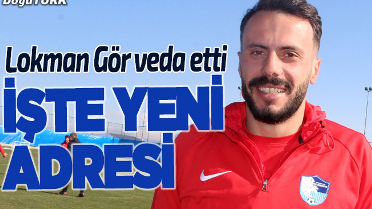 BB Erzurumspor’da Lokman Gör veda etti