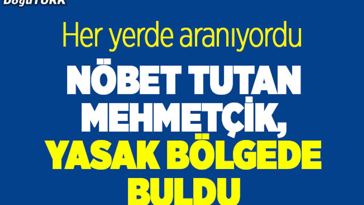 5 gün sonra askeri bölgede bulundu