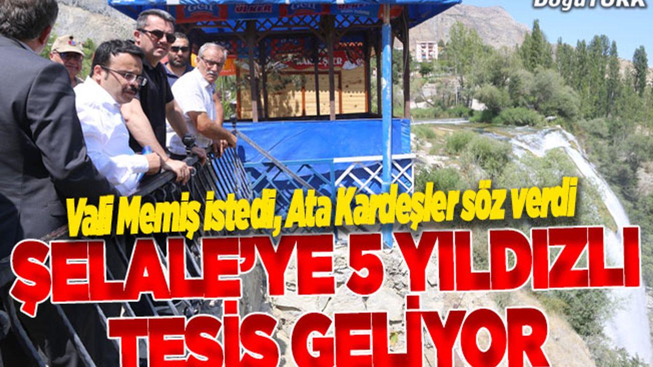 Tortum Şelalesi’nin çehresini değiştirecek dev adım