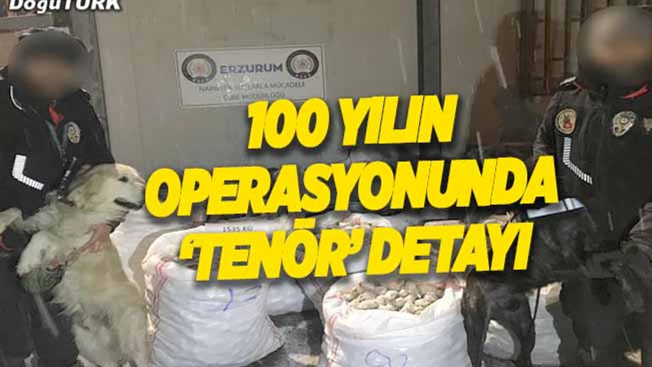 Uyuşturucu şebekesinin "90 tenör" şifresi