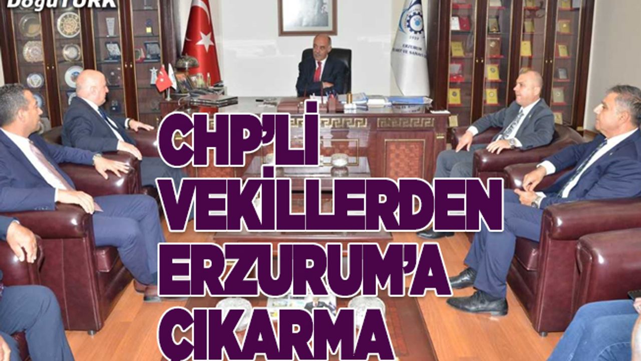 CHP'li vekillerden ETSO'ya ziyaret