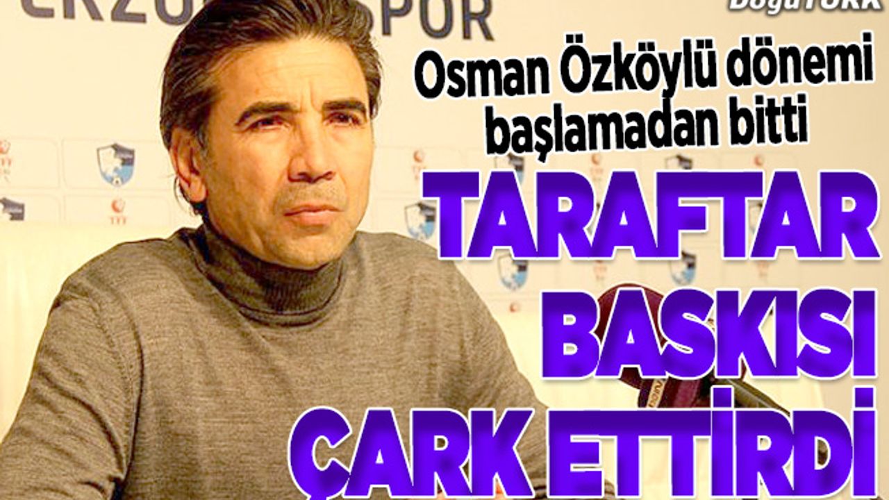 Erzurumspor'da teknik direktör arayışları