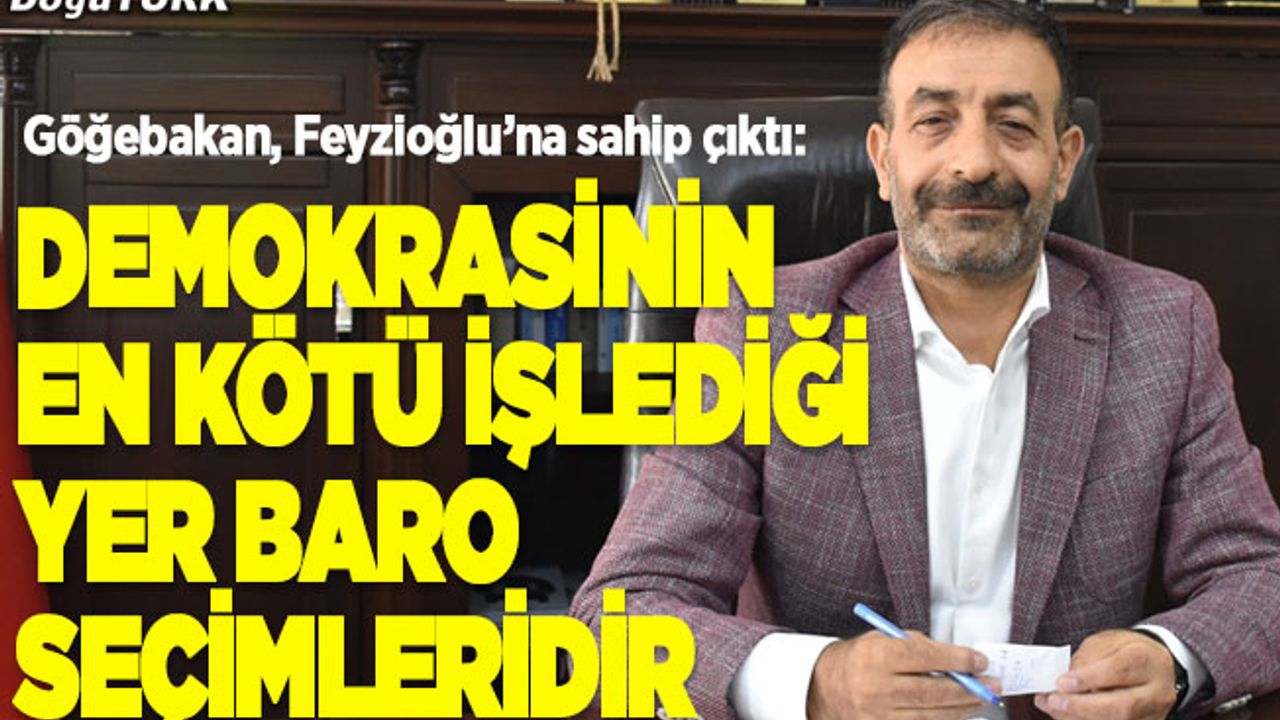 Göğebakan: Metin Feyzioğlu'nu suçlayanlar, parti sloganları atmadı mı?