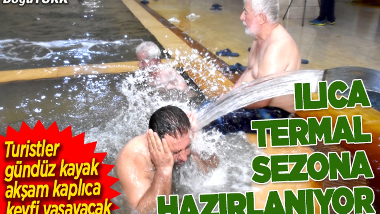 Turistler gündüz kayak akşam kaplıca keyfi yaşayacak