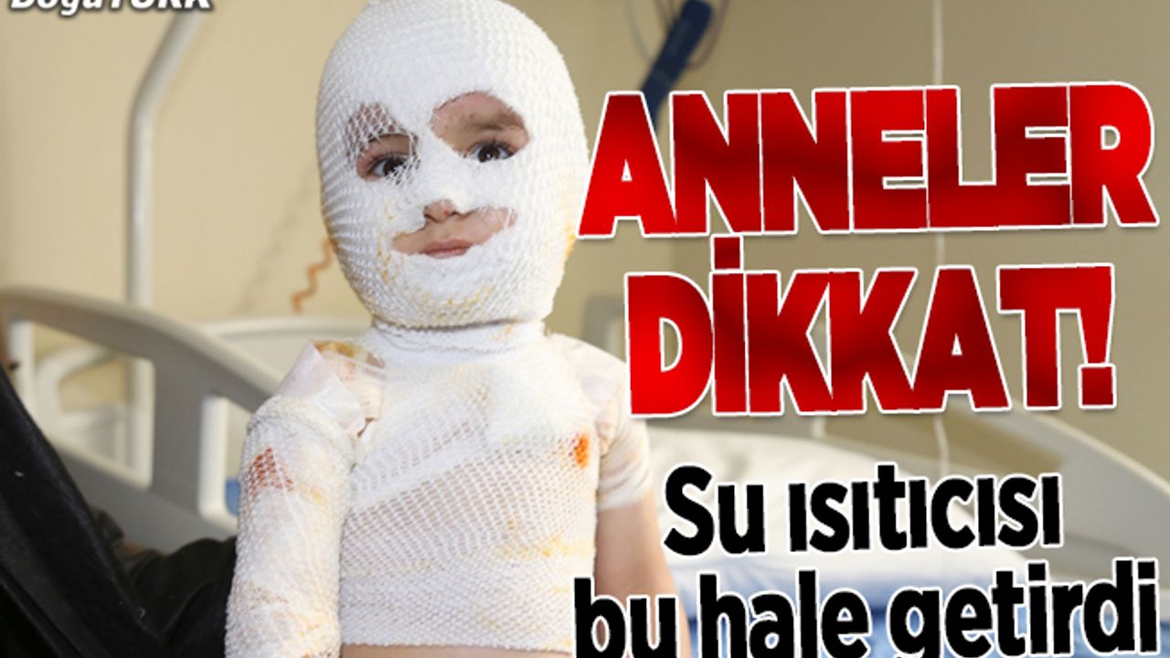 Anneler dikkat! Su ısıtıcısı bu hale getirdi
