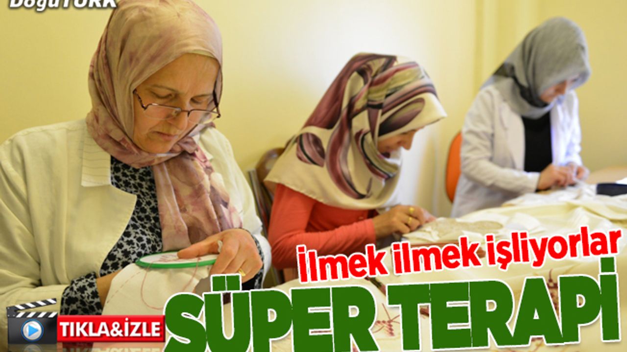 YAKMEK’ler kursiyerlerine terapi gibi geliyor