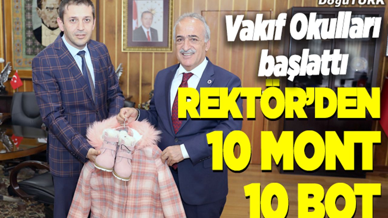 Atatürk Üniversitesi Vakıf Okullarından örnek davranış