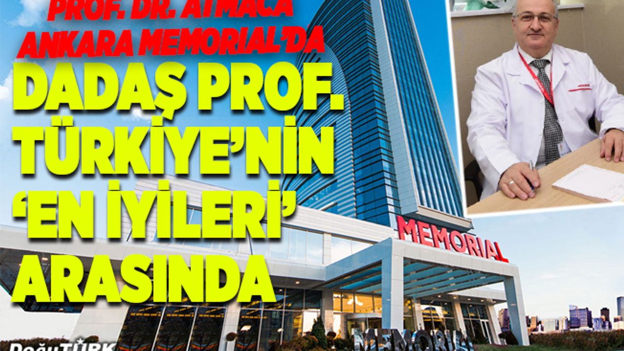 Erzurumlu Prof. Dr. Atmaca, Ankara MEMORIAL'da