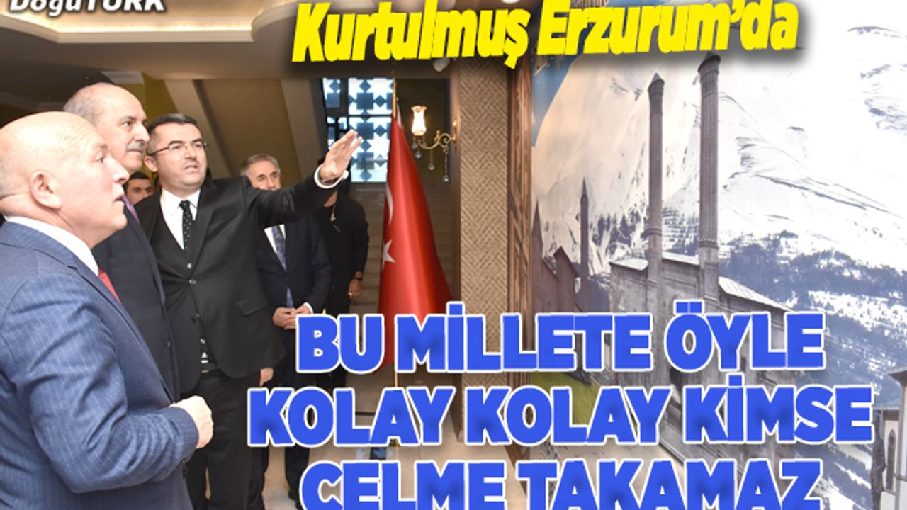 Kurtulmuş: Millet olarak zor bir dönemden geçiyoruz