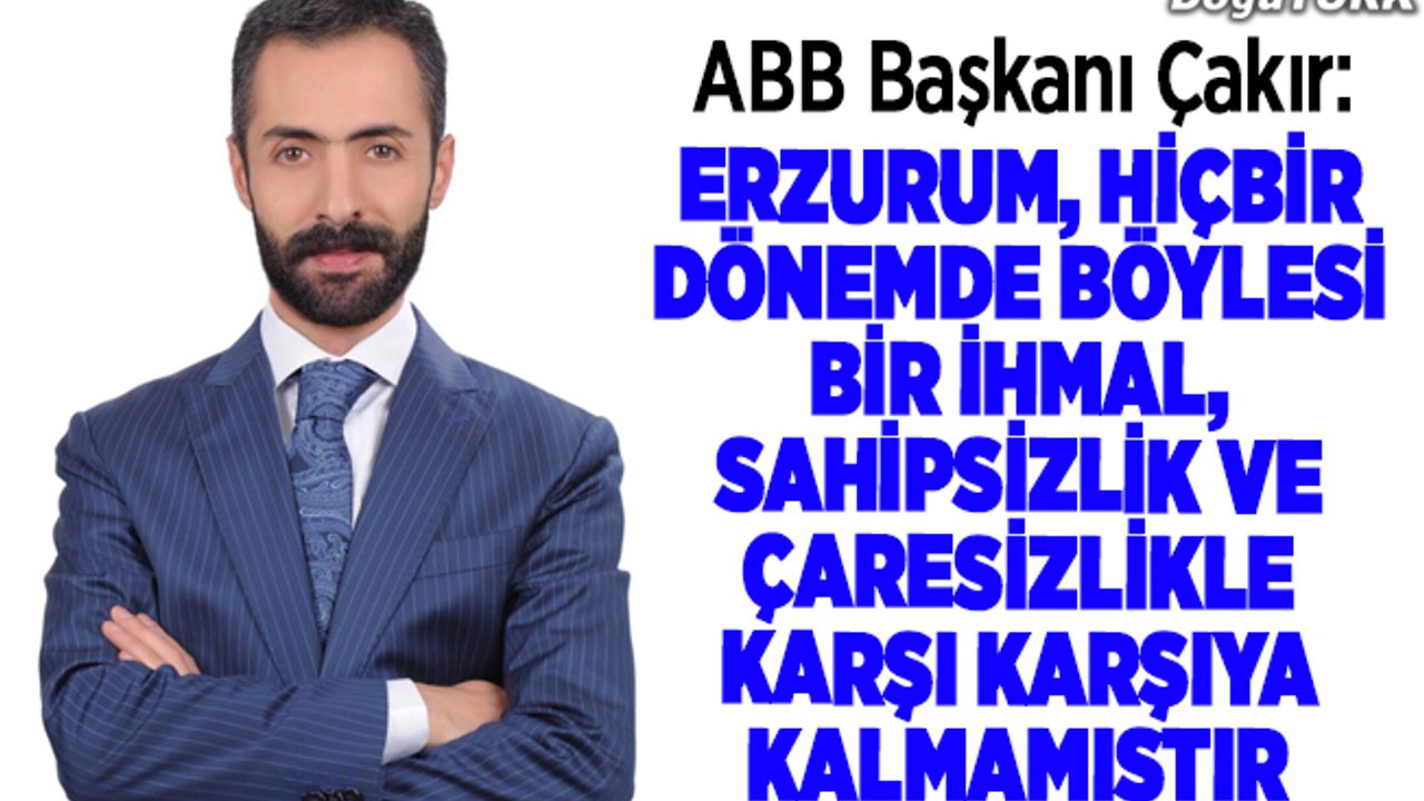 Çakır: Yapılması gereken zararı minimize etmektir