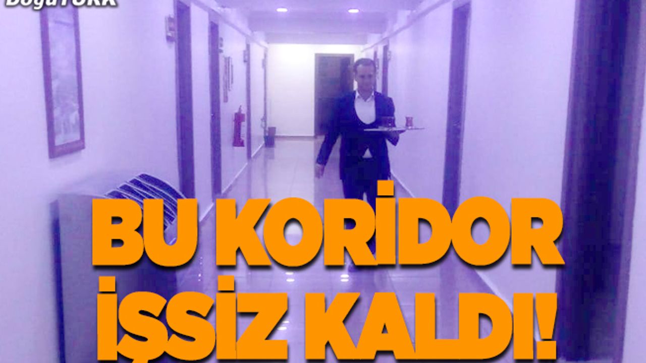 Bu koridor işsiz kaldı!