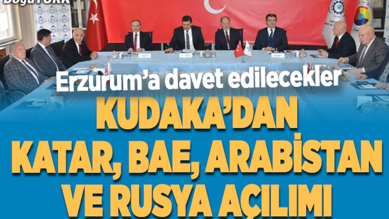 KUDAKA'nın 119. yönetim kurulu toplantısı Erzurum'da yapıldı