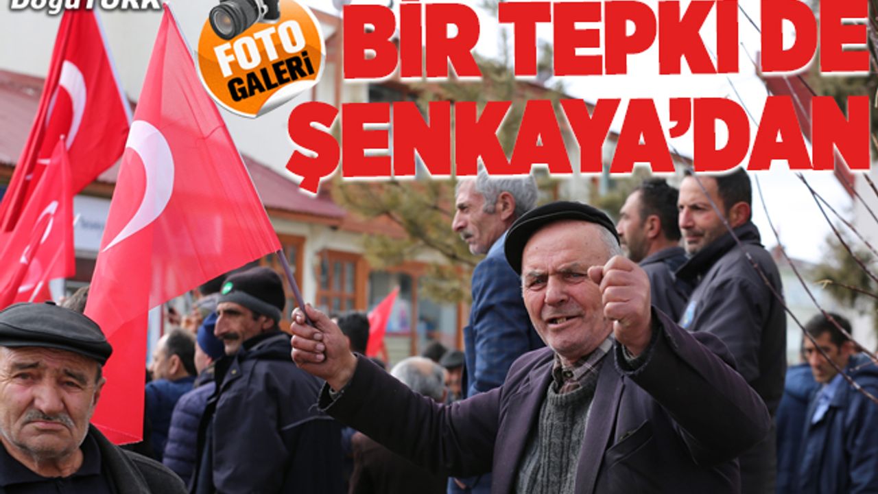 Şenkaya Mehmetçik için tek yürek oldu